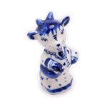Статуэтка Гжель Козлик. Размер 5×9 см #1
